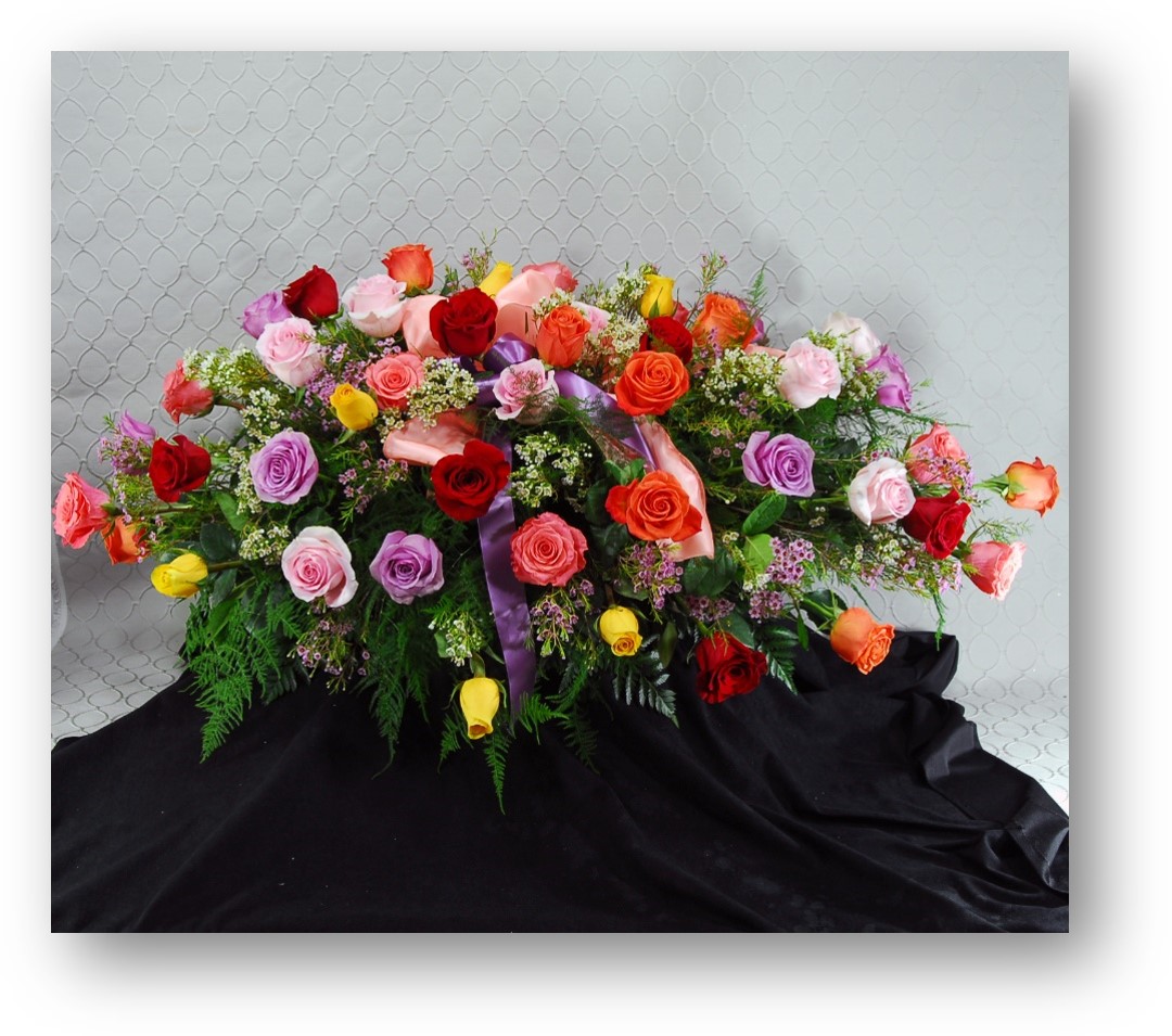 Casket Spray #3006 :: Roberts Floral and Gifts