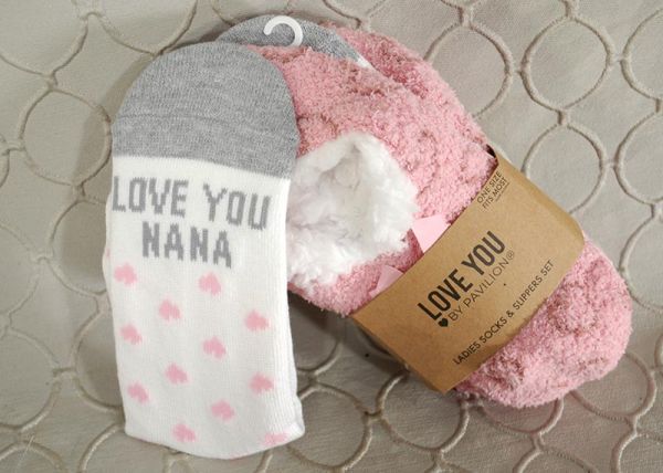 Ladies Socks & Shippers Set - Nana #GI1651