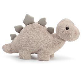 Plush Grey Stegosaurus #PA 233