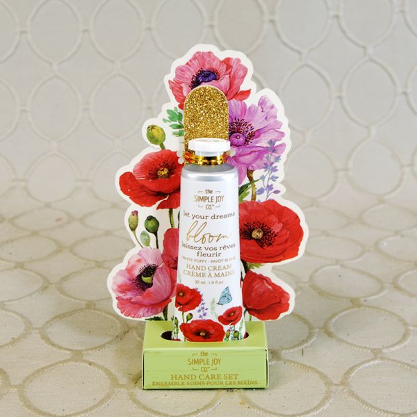 Simple Joy White Poppy Hand Care set