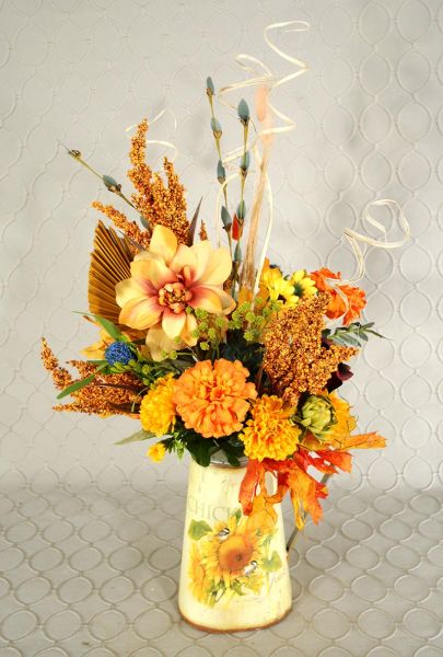 Fall Silk Arrangement # 1191