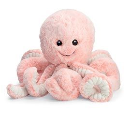 Plush Pink Octopus #PA231