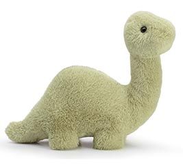 Plush Green Brachiosaurus Dino #PA234