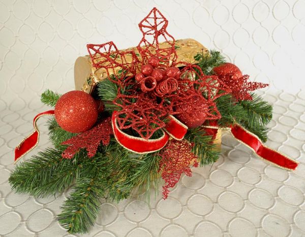 Christmas Silk Arrangement #1T1232