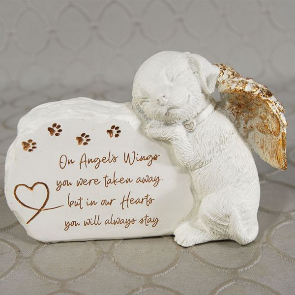 Dog Angel - Pet Memorial Stone