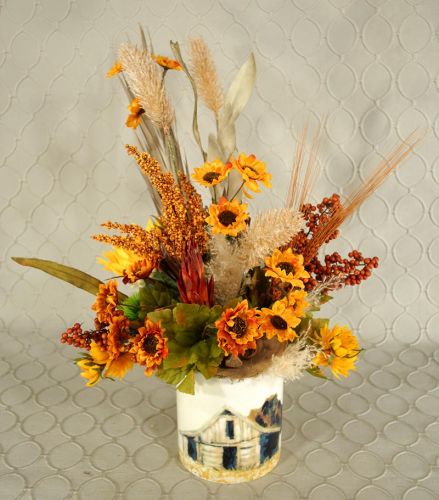 Fall Silk Arrangement # 1191