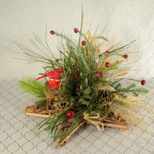 Christmas Silk Arrangement #1T1224