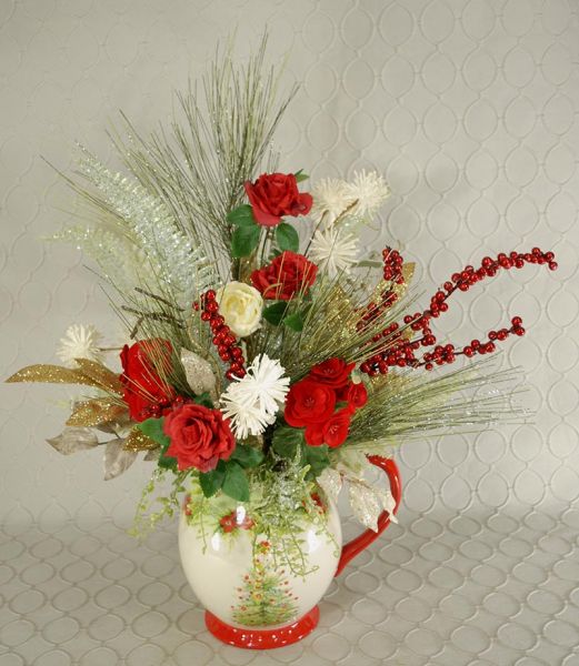 Christmas Silk Arrangement #1T1222