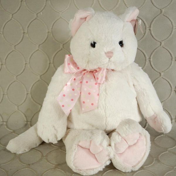 Plush White Cat #PA248