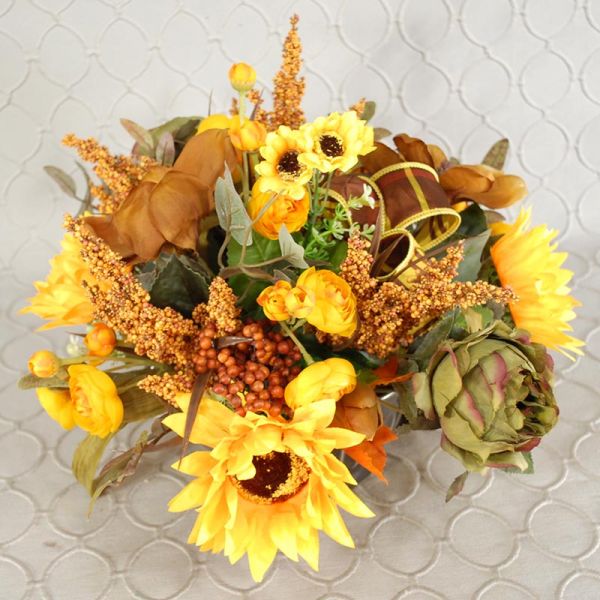 Fall Silk Arrangement #1209