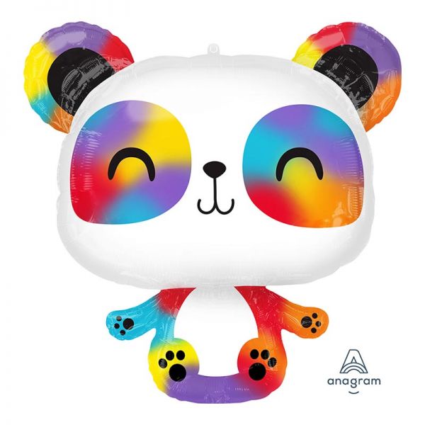 Rainbow Panda Balloon #156