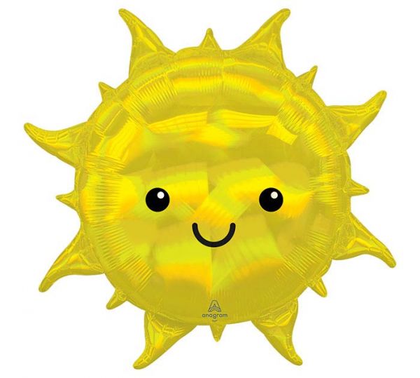 Sun Smiley Face Balloon #129
