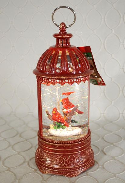 Lighted Musical Snow Globe Lantern #GI1634